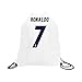 Fan Kitbag Cristiano Ronaldo Soccer Jersey & Shorts #7 Pink Kids Premium Gift Kitbag ✮ BONUS Cristinao Ronaldo #7 Soccer Backpack (Youth Large 10-13 years, Short Sleeve)