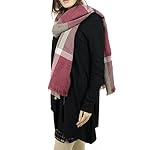 BENANCY Women's Plaid Scarf Long Scarves Warm Tartan Blanket Wrap Shawl BENANCY Women's Plaid Scarf Long Scarves Warm Tartan Blanket Wrap Shawl