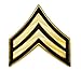 US Army Corporal E4 Rank pin