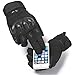 WTACTFUL Touch Screen Military Rubber Hard Knuckle Tactical Gloves Full Finger Airsoft Paintball Outdoor Army Gear Sports Cycling Motorcycle Riding Shooting Hunting Size Medium Black