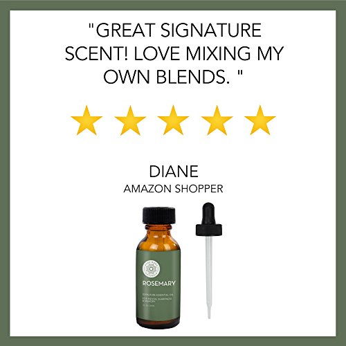100% Pure Rosemary Essential Oil, Rosemary Oil for Hair Growth and Aromatherapy, 1 Fl. Oz. by Pure Body Naturals (Label May Vary) - Thumbnail 2