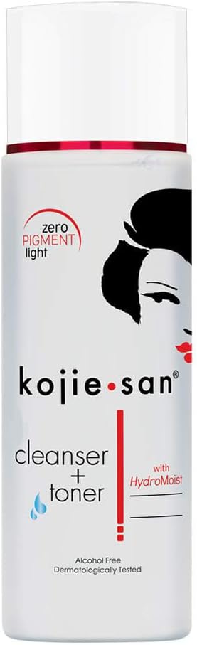 Kojie San Skin Brightening Cleanser Toner Hydromoist 100ml Dual Action