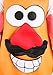 Disguise Potato Head Costume, Official Mr. and Mrs. Potato Head Costume with Detachable Features, Adult Size (2X-Large)