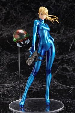 METROID: OTHER M - SAMUS ARUN 1:8 SCALE FIGURINE ("ZERO SUIT" VERSION)