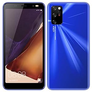SIM-Free-Unlocked-Mobile-Phones-Android-GO-3G-Beatiful-Smartphone-with-50-Inch-HD-IPS-Display-2500mAh-Big-BatteryDual-SIM-Dual-Cameras-and-Durable-Cell-phones-U20mini-Blue SIM-Free & Unlocked Mobile Phones, Android GO 3G Beatiful Smartphone with 5.0 Inch HD IPS Display, 2500mAh Big Battery…