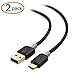 Cable Matters 2-Pack USB-C Cable (USB A to C Cable, USB C to USB Cable) in Black 3.3 Feet for Samsung Galaxy S20, S20+, S20 Ultra, Note 10, Note 10+, LG G8, V50, Google Pixel 4, and More