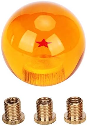 Shift Knob with Adapters Universal Car Dragon Ball Gear Shift Knob Shifter Lever Handle Replacement Fit Most Cars (1 STAR): Automotive
