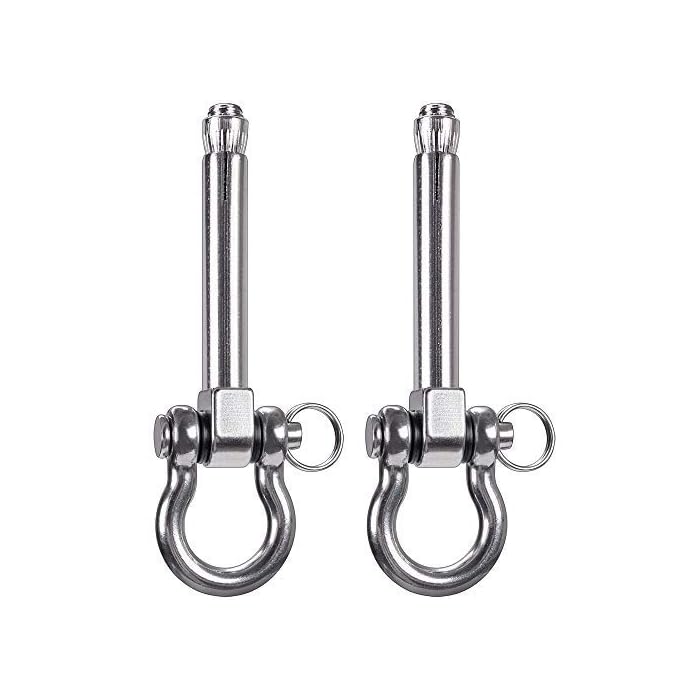 Buy SELEWARE Stainless Steel Swing Hooks with Concrete Expansion Bolt