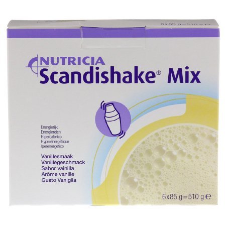 Scandishake instant shake mix, vanilla 3 oz, 4 ea (9 pa…