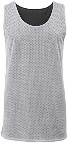 Reversible Basketball Tank Mesh Jersey Uniform (16 Colors in Youth, Adult & Ladies Sizes)