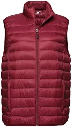 XPOSURZONE Men Packable Lightweight Down Vest Outdoor Puffer Vest