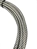 Yountiger 1/4‘’ (6mm) 304 Stainless Steel Aircraft Wire Rope Military ...