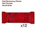 Zing Dark Chocolate Cherry Vegan Protein Bars, Gluten Free with High Protein, High Fiber, Dairy Free Nutrition Bars, Plant Based Protein, Kosher, Low Sugar, No Sugar Alcohols - 12 count