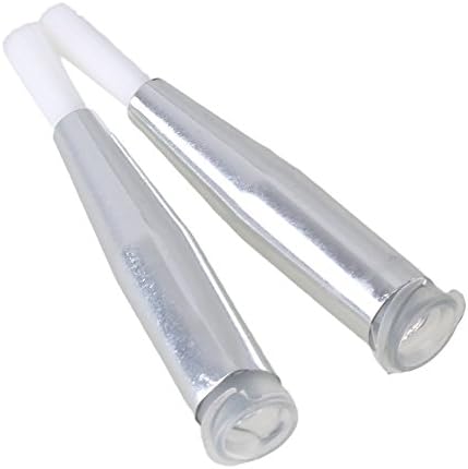 CNBTR 27 Gauge Olive Color Round Mouth 3m Industrial Glue Dispensing Blunt Needle White Bristle Brush Pack of 2