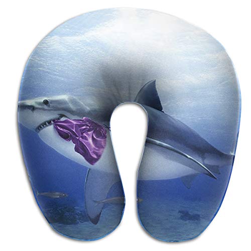 Laurel Neck Pillow Shark Underwater Travel U-Shaped Pillow S