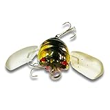 bouti1583 Fishing Tackle Lure Snakehead Bass Killer Insect Cicada Freshwater Bait 6g