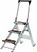 Little Giant, 3 step, Aluminum, 2-1/4 Feet, 300 lb. Capacity Stepladder