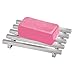 iDesign Steel Self-Draining Kitchen and Bathroom Bar Soap Holder, The Kyoto Collection – 4.25