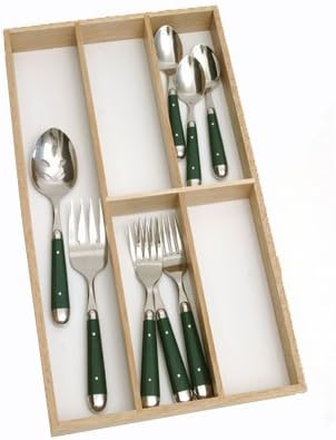 Amazon Com Lipper 367 Narrow Cutlery Tray Kitchen Dining