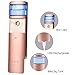 Facial Mist Sprayer, 2NICE BBMIST Portable Handy Nano Facial Mist Sprayers of Rechargeable Moisturizing and Hydrating Mini Steamer for Outdoor Water SPA (Gold)
