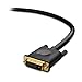 Cable Matters CL3 in-Wall Rated Bi-Directional HDMI to DVI Cable - 15ft, DVI to HDMI Cable, HDMI1.4 to DVID Dual Link Cord Black