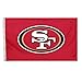 Fremont Die NFL San Francisco 49ers 3' x 5' Flag with Grommets, 3 x 5-Foot, Logo