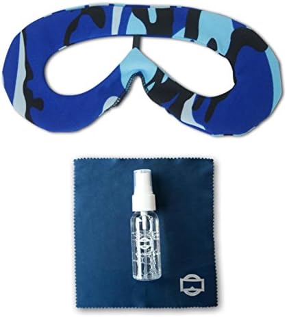 Samsung Gear VR 2016-2017 Accessories Washable Soft Cover Bundle with Antifog Lens Cleaner Virtual Reality Starter Kit SM-R323 SM-R424