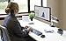 Ergotech Single Freedom Arm, Includes Single Aluminum Articulating Arm, 8.4-17.8 lbs. Weight Capacity, Suitable for Monitors up to 27 inches, VESA Compatible 75×75, 100×100, Silver