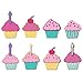 Sizzix Cupcakes Triplits Dies by Stephanie Barnard, 9-Pack