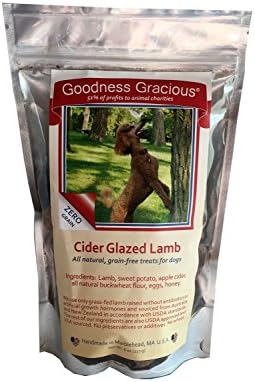 All Natural Dog Jerky Treats - Cider Glazed Lamb Flavor