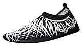 Norocos Men's Lightweight Water Shoes Soft Quick-Dry Aqua Socks For Beach Swimming Surf Yoga