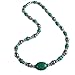 Rainso Magnetic Hematite Jewelry Necklace With Oval Shap Pendant Magnetic Clasp