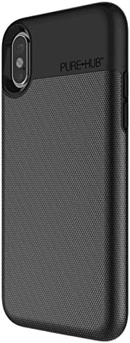Pure Hub Hexagon Protocol iPhone X Case - Space Gray