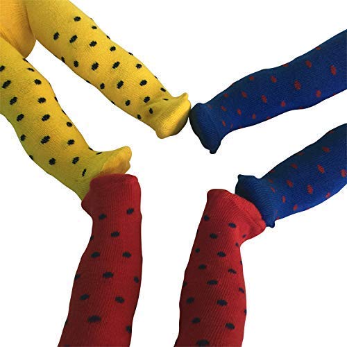 The New York Doll Collection Set of 3 Polka Dot Tights Fits 18 inch/46 cm Fashion Dolls – Doll Leggings – Dolls Clothes Accessories