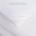 HOMFY Premium Cotton Comforter Queen,Quilted Comforter with Corner Tabs, Hypoallergenic, Soft and Breathable (White, Queen (88