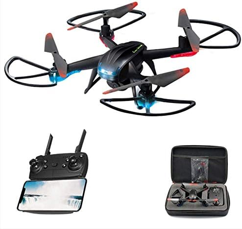 Drone with Camera, WiFi FPV Live Video Quadcopter with HD Camera Foldable Drone RTF - Altitude Hold,APP Control, RC Flying Toys