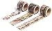 Washi Tape (Japanese Masking Tape) by MIKOKA, 1.2 Inches Wide, 16.4 Feet Long, Set of 3 - Nature
