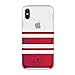Incipio Apple iPhone X Kate Spade New York Protective Hard-Shell Case - Charlotte Stripe Red/Red Glitter
