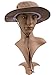 mysuntown Bucket Boonie Hat Fashion Summer Anti-UV Fishing Hats Outdoor Sun Protection Hats Light Khaki