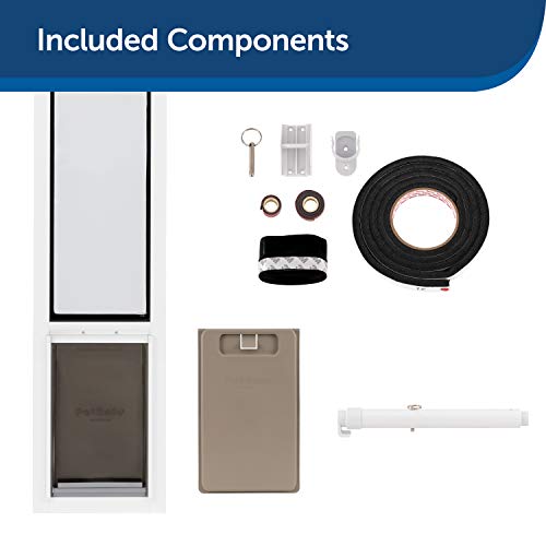 PetSafe Extreme Weather Sliding Glass Pet Door Easy to Install