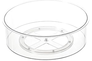 Lazy Susan Organizers,360° Rotating Storage Box,The Lazy Susan Organiser for Fridge, Cupboard & Bathroom. Instantly Access Ba