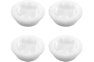 ZYAMY 4PCS Fine Thread 55 Gallon Plastic Drum Plugs NPT for Polyethylene Drum Support Drums with 2 Inch Openings Bullet Caps 
