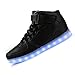 uruoi New Logo 11 Lighting Effects High-Top Light Up Shoes LED Sneakers For Women Men Girls Boys Christmas Halloween Birthday Part