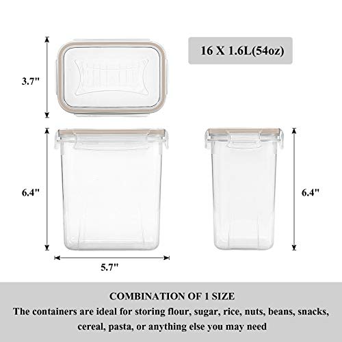 Airtight Food Storage Containers, Wildone Cereal & Dry Food Storage
