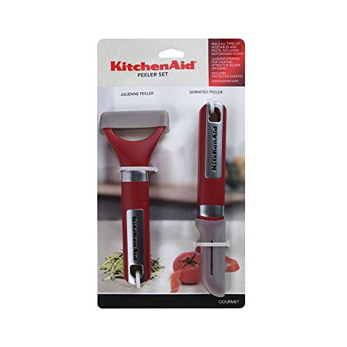 KitchenAid KN480OHERA Gourmet Euro Peeler, Set of 2, Red 2 Pricepulse