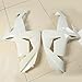 XMT-MOTO Injection ABS Fairing Bodywork Kit fits for Kawasaki Ninja ZX10R 2006-2007, Unpainted White