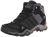 adidas Outdoor Men's Ax2 Mid Gore-Tex Hiking Boot, Dark Shale/Black/Light Scarlet, 11.5 M US
