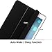 ESR Yippee Trifold Smart Case for iPad Pro 9.7, Lightweight Smart Cover with Auto Sleep/Wake, Hard Back Cover for iPad Pro 9.7(2017 release), Black