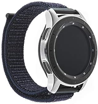 huaquyuedu for Samsung Galaxy Watch 46mm/Gear S3/ Gear2 Watch Band,Replacement Woven Nylon Watch Strap Hook-and-Loop Band Bracelet Men Women 22mm Wristband for Samsung Galaxy Watch 46mm/GearS3/Gear2