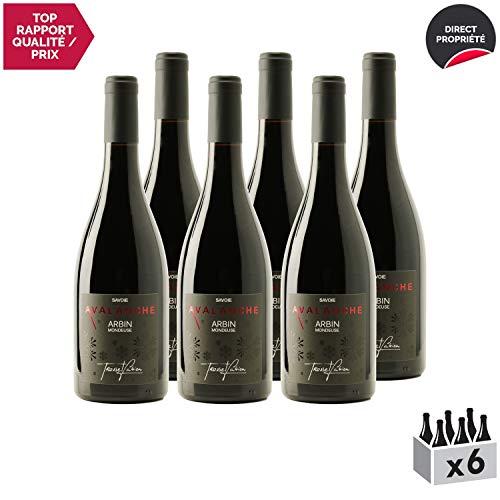 Vin de Savoie Arbin Mondeuse Avalanche Rouge 2018 - Fabien Trosset - Vin AOC Rouge de Savoie - Bugey - Cépage Mondeuse…